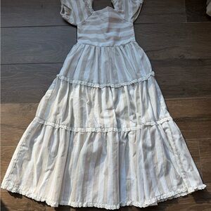 Love & Grow White and Gray Skirt